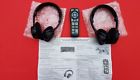 05094017ab Mopar Oem Chrysler Dodge Rear Audio Kit Wireless Headphones Remote 05094017ab Mopar Oem Chrysler Dodge Rear Audio Kit Wireless Headphones Remote