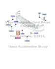2c5z15a862aa Ford New Oem Rh