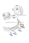 5l8z15k861daa Ford Oem Rh Passenger Side Outer Parking Distance Control Bracket
