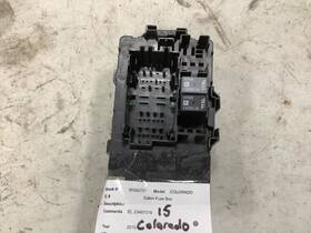663.gm8f15 Colorado 2015 Fuse Box Cabin 309698