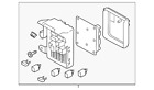 82201al00c Subaru Genuine Junction Block