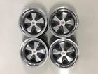 911-361-020-042 911-361-020-41 Porsche Oem Fuchs Wheels Silver Polished Lips And Center Caps
