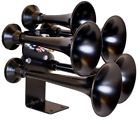 Ah-c5b Hornblasters Smooth Black Trumpet Katrina Train Horn 817562020267