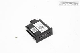 01561319450 Alfa Romeo 2017-2019 Stelvio Center Console Back Panel Usb Dual Port Oem