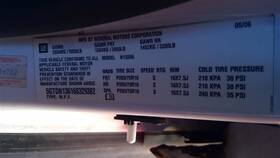 663.am1406 American Motors H3 2006 Fuse Box Cabin 96612