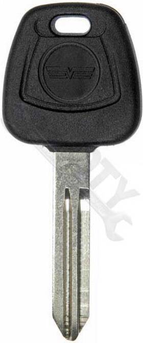 212433 Apdty Ignition Transponder Key Uncut Requires Programing And Cut