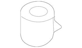 4m0-915-641 Audi Genuine Drive Motor Battery Compartment Seal