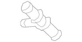N-907-610-01 Audi Genuine T-piece