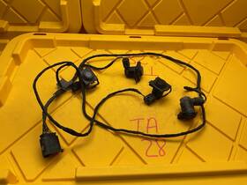 6952914 Bavarian Motor Works Bmw 2006 750i 750li E65 E66 Rear Pdc Sensor Set With Harness Monaco Blue