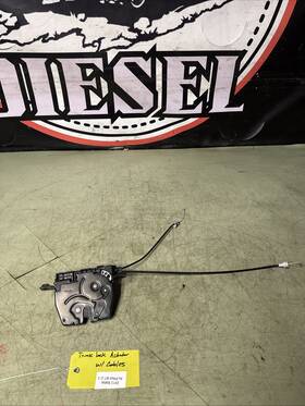 966929 Bavarian Motor Works Bmw 2013 7 Series 750i F01 F02 Rear Trunk Lock Latch Actuator With Cables