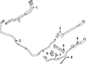 17-12-5-a0b-508 Bmw Genuine Front Pipe