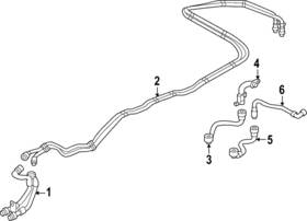 17-12-8-475-695 Bmw Genuine Hose And Tube Assembly