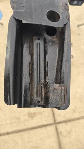 191-01065 Bmw Rear Bumper Reinforcement Fits 11-16 528i 3728264