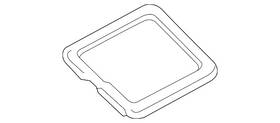 61-27-8-635-672 Bmw Genuine Lower Seal