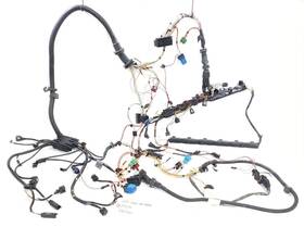 648.bm1j07 Bmw 2007 525i Oem Engine Wiring Harness 3.0l Efi Rwd