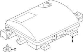 65-12-5-a45-eb1 Bmw Genuine Hybrid / Electric Vehicle Sound Alert Speaker