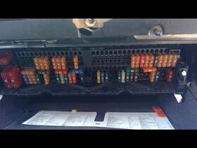 663.bm1b03 Bmw 325ci 2003 Fuse Box Cabin 544302