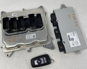 7649123 Bmw X3 F25 2.0l N20 Turbo Engine Ecm Cas Dme Immobilizer Module Key 2013