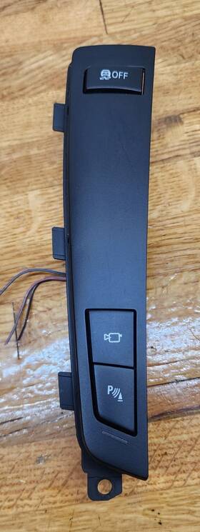 9202928 Bmw 2011 535i Sedan F10 Traction Control Camera Pdc Switch Button Panel