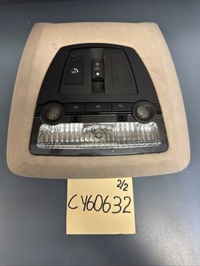 9207672 Bmw 2009 750i F01 Cell Phone Communication Domelight Trim Oem