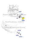 Bt4z14c689b Ford New Oem Rh Right Passenger Side Blind Spot Sensor