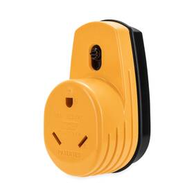 55225 Camco Two Plug 15-amp To Single 30-amp Receptacle