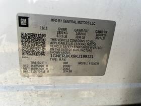 663.gm1d19 Chevrolet Traverse 2019 Fuse Box Cabin 104591729