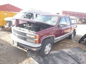 663.gm8593 Chevrolet Truck Tchev1500 1993 Fuse Box Cabin 1615872