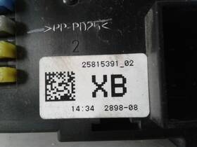663.gm8b09 Chevrolet Truck Tahoe 2009 Fuse Box Cabin 1339726