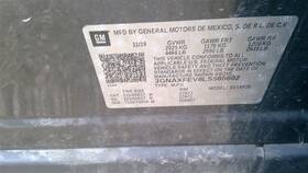 663.gm8l20 Chevrolet Truck Equinox 2020 Fuse Box Cabin 81254