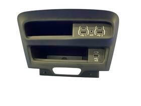 6w086dx9aa Chrysler 2022 Pacifica Front Center Console Charge Charging Port With Trim Black