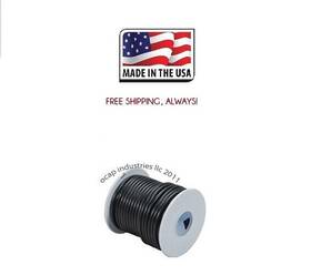 02508 Deka 10 Gauge Wire 100 Ft Black Primary Awg Automotive Stranded Copper Roll Made Usa