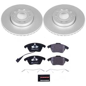 Esk4623 Euro-stop By Powerstop - Audi Volkswagen Sedan 1.8 2.0 2.5 Disc Front