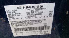 663.fd1515 Ford Edge 2015 Fuse Box Cabin 94716