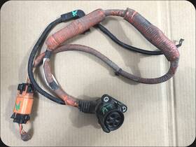 Fm58-14b308-ad Ford C-max / Fusion 12 - 18 Ev Charging Cable Port Battery Socket