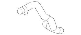 Cv6z-8548-a Ford Genuine Drive Motor Inverter Coolant Line Adapter