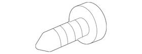 Ju5z-14a163-c Ford Genuine Bracket Retainer
