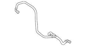 Lj9z-6b851-b Ford Genuine Coolant Hose