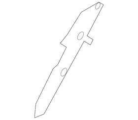 Lx6z-10a687-b Ford Genuine Side Cover