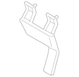 Lx6z-3c510-a Ford Genuine Water Hose Bracket