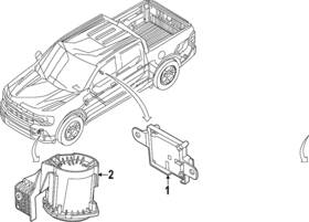 Nz6z-18808-b Ford Genuine Pedestrian Spkr