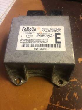 591-02086 Ford Truck Chassis Ecm Air Bag Regular Cab Fits 10 F150 Pickup 384119