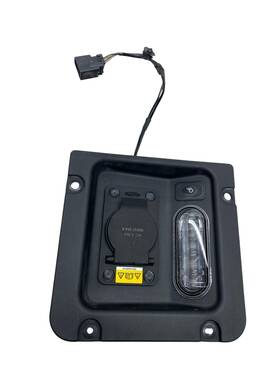 Nz6t-19j289-ab Ford Trucks 2022 2023 2024 Maverick Rear Bed Box Mounted 120v Power Outlet With Led Light