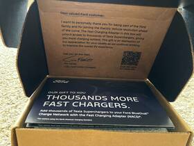Vrk9z-10e805-a Ford Genuine Oem Tesla Supercharger Adapter Mach-e F150 - New