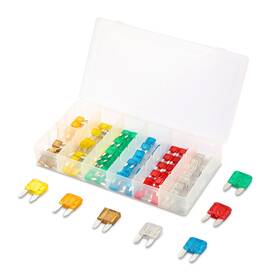 Fff-gpct1564 Fresh Fab Finds 120pcs Auto Blade Fuse Kit 5a 30a For Car Truck