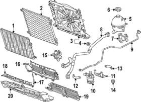 13553283 Gm Genuine Reservoir Tank