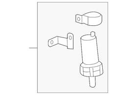 15076931 Gm Genuine Alternator Control Module Coolant Pump