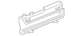 23119192 Gm Genuine Drive Motor Battery Cooling Air Outlet Duct