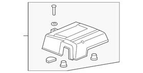 24243399 Gm Genuine Drive Motor Power Inverter Module 3-phase Cable Cover