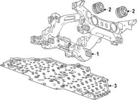 85617458 Gm Genuine Drive Motor Battery Pack Bracket